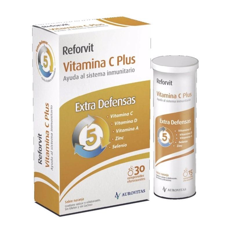 REFORVIT VITAMINA C PLUS 30 COMPRIMIDOS EFERVESCENTES