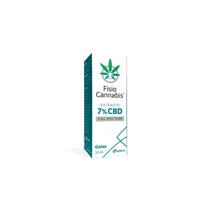 FISIOCANNABIS ACEITE CBD 7% 1 FRASCO 10 ML