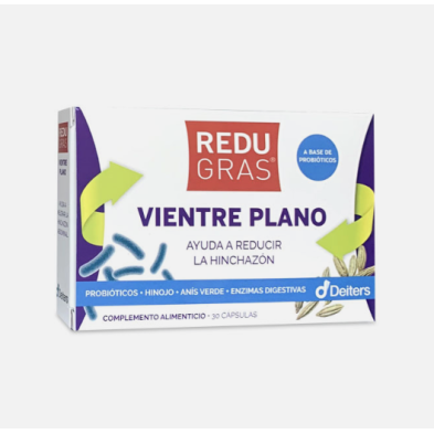 REDUGRAS VIENTRE PLANO 30 CAPSULAS