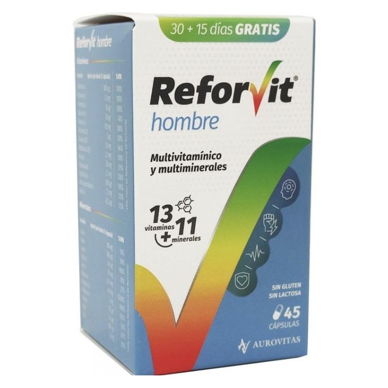 REFORVIT HOMBRE 45 CAPSULAS