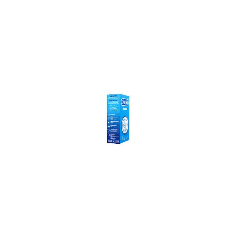 DUREX NATURAL PLUS PRESERVATIVOS 12 UNIDADES