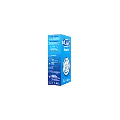 DUREX NATURAL PLUS PRESERVATIVOS 12 UNIDADES