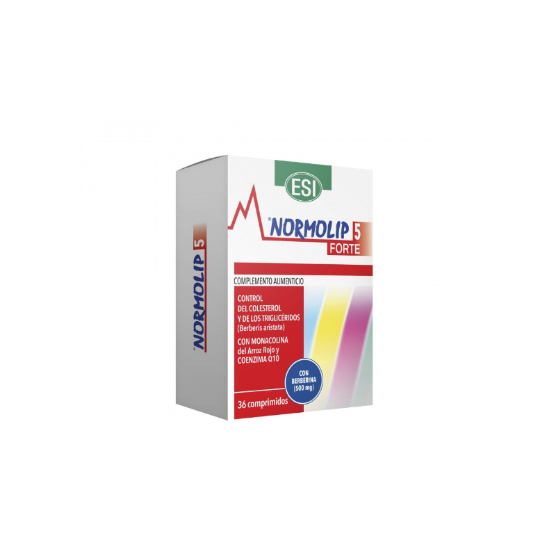 NORMOLIP 5 FORTE 36 COMPRIMIDOS