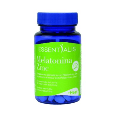 ESSENTIALIS MELATONINA ZINC 120 COMP