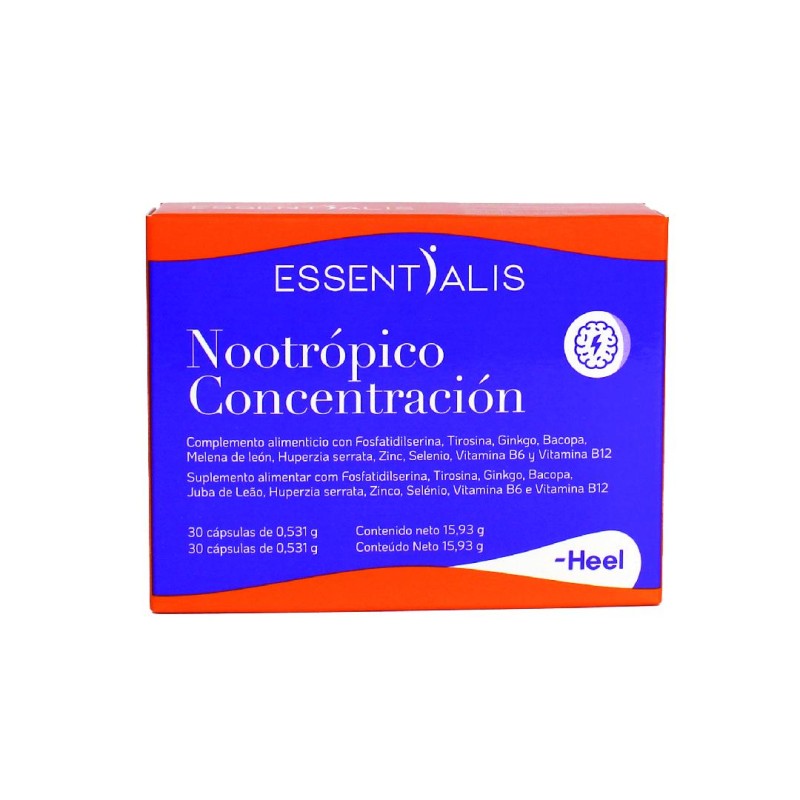 ESSENTIALIS NOOTROPICO CONCENTRACION 30 CAP