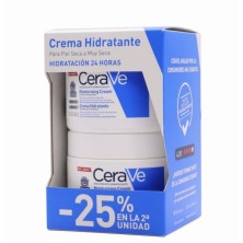 CERAVE DUPLO CREMA HIDRATANTE 340G 25% 2ªU