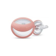 CHUPETE SILICONA NUK MOMMY FEEL 0 - 9 MESES 1 UNIDAD ROJO