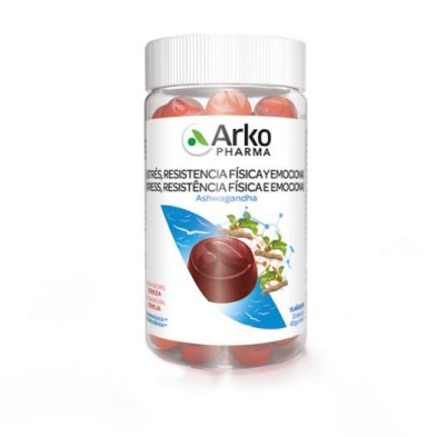 ARKOPHARMA ESTRES RESISTENCIA FISICA Y EMOCIONAL 60 GUMMY CEREZA