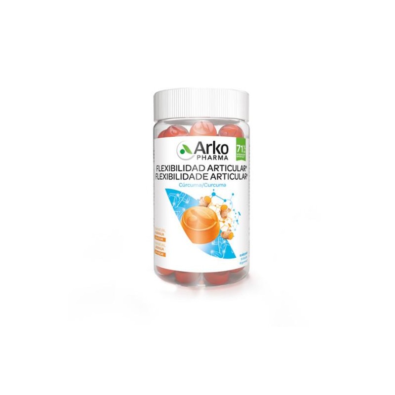 ARKOPHARMA FLEXIBILIDAD ARTICULAR 60 GUMMY NARANJA