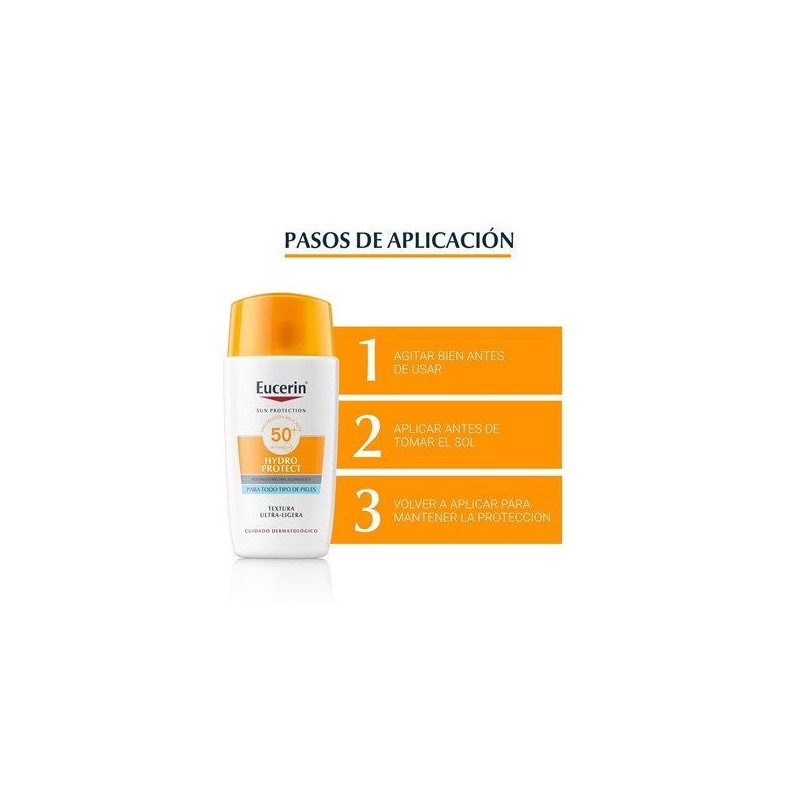 EUCERIN HIDROPROTECT FPS 50+ 1 ENVASE 50 ML