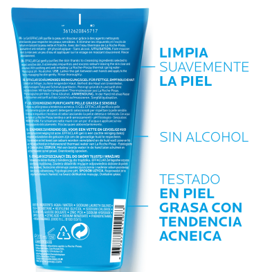 EFFACLAR GEL LA ROCHE POSAY 200 ML