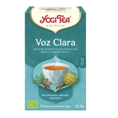 YOGI TEA VOZ CLARA