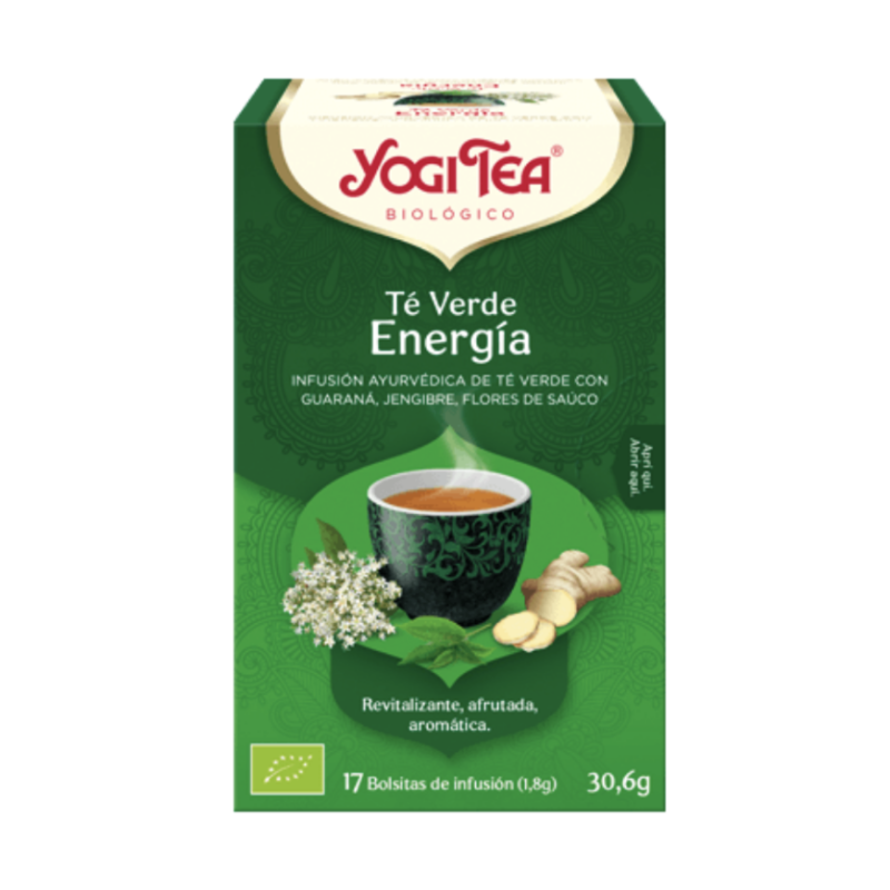 YOGI TEA TÉ VERDE ENERGIA