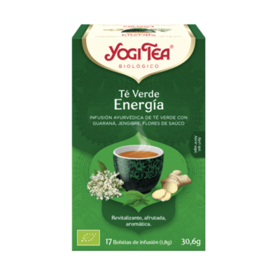 YOGI TEA TÉ VERDE ENERGIA