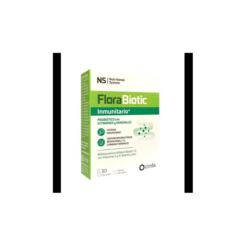 NS FLORABIOTIC INMUNITARIO 30 CAPSULAS