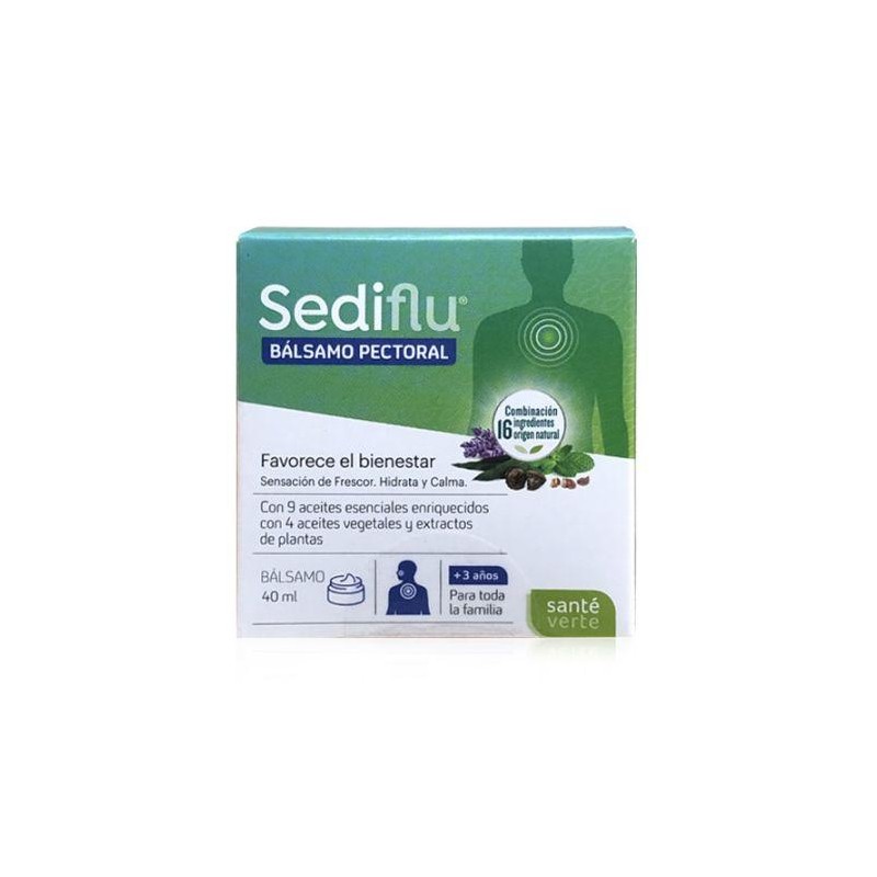 SANTE VERTE SEDIFLU BALSAMO PECTORAL 40 ML