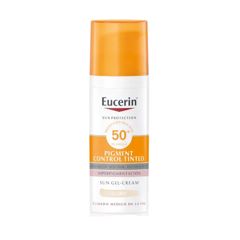 EUCERIN SUN  SPF 50+ PIGMENT CONTROL TINTED 50 M CLARO