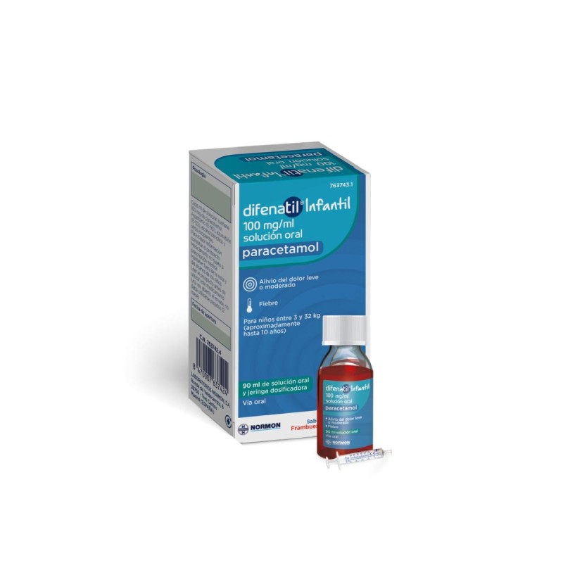 DIFENATIL INFANTIL 100 MG/ML SOLUCION ORAL