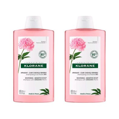 PACK DUO CHAMPÚ PEONIA 2X400ML