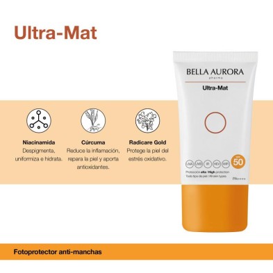 BELLA AURORA ULTRA-MAT FOTOP ANTI-MANCHAS SPF 50 50 ML