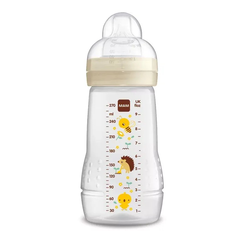 BIBERON BOTTLE MAM EASY ACTIVE BABY N+2M 270 ML