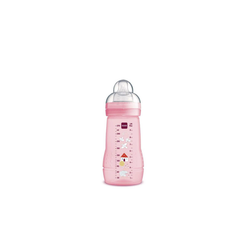 BIBERON MAM EASY ACTIVE 270 ML ROSA PACK DOBLE