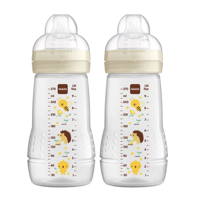 BIBERON MAM EASY ACTIVR 270 ML NEUTRO PACK DOBLE