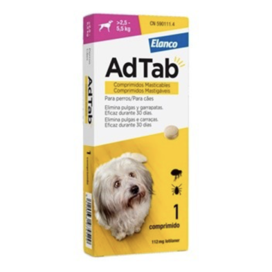 ADTAB 112MG PERRO 2,5-5,5KG 1C