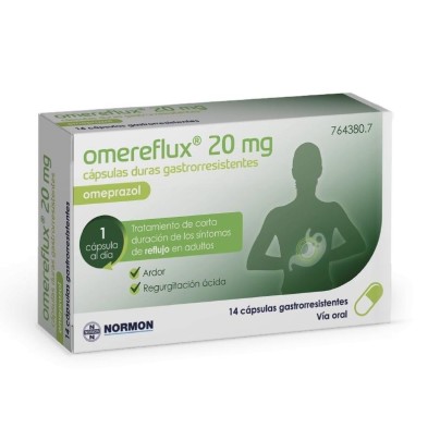 OMEREFLUX 20 MG 14 CAPSULAS GASTRORRESISTENTES