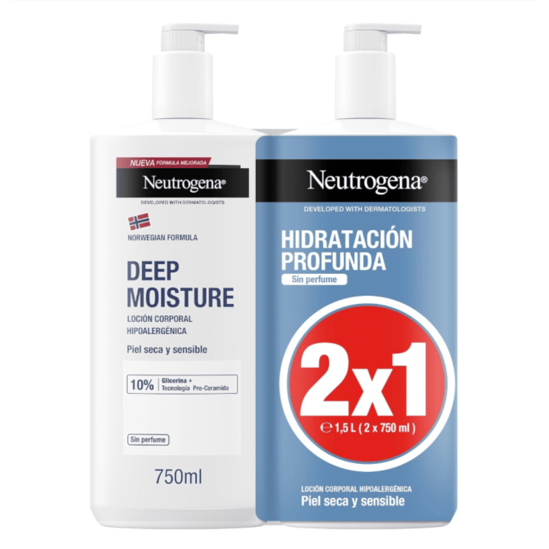 NEUTROGENA CORP HID PROF SENSIBLE LOCION 750 ML NEW