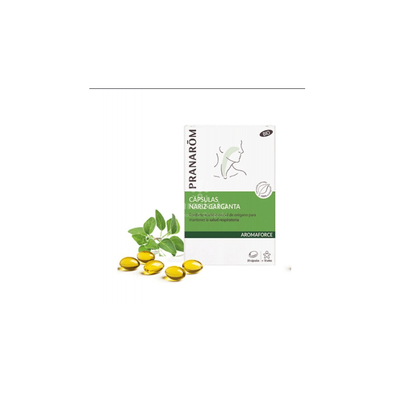 PRANAROMAROMAFORCE BRONQUIOS BIO 30 CAPSULAS