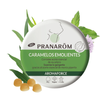 PRANAROM AROMAFORCE CARAMELOS EMOL 45 G EUCALIPTO