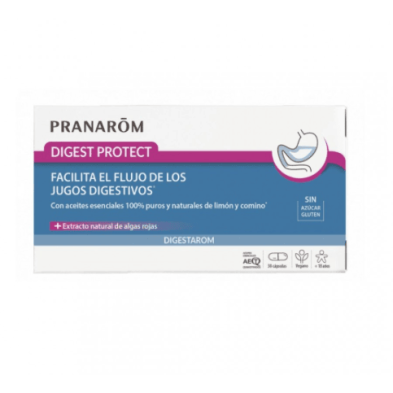 PRANAROM DIGEST PROTECT 30 CAPSULAS