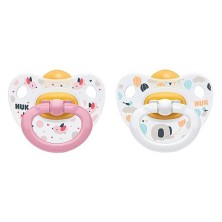 CHUPETE LATEX NUKETE HAPPY KIDS TALLA 3 2 UNIDADES 18-36M