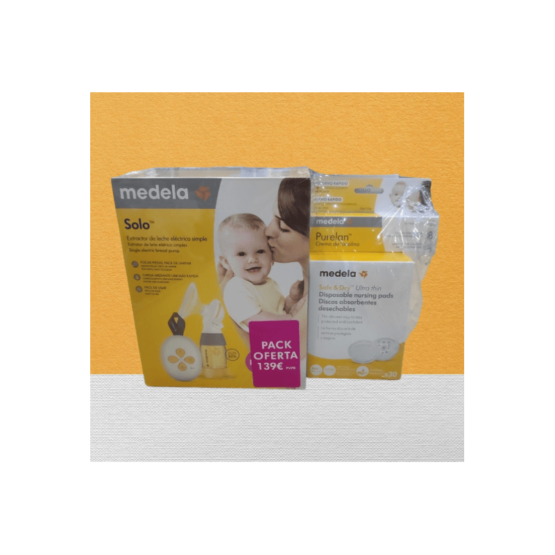 PACK PROMO EXTRACTOR+DISCOS +PURELAN MEDELA