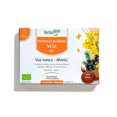 HERBALGEM PASTILLAS VOZ BIO 24