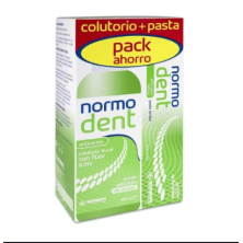 NORMODENT ANTICARIES PACK COLUTORIO / PASTA 500 ML + 125 ML