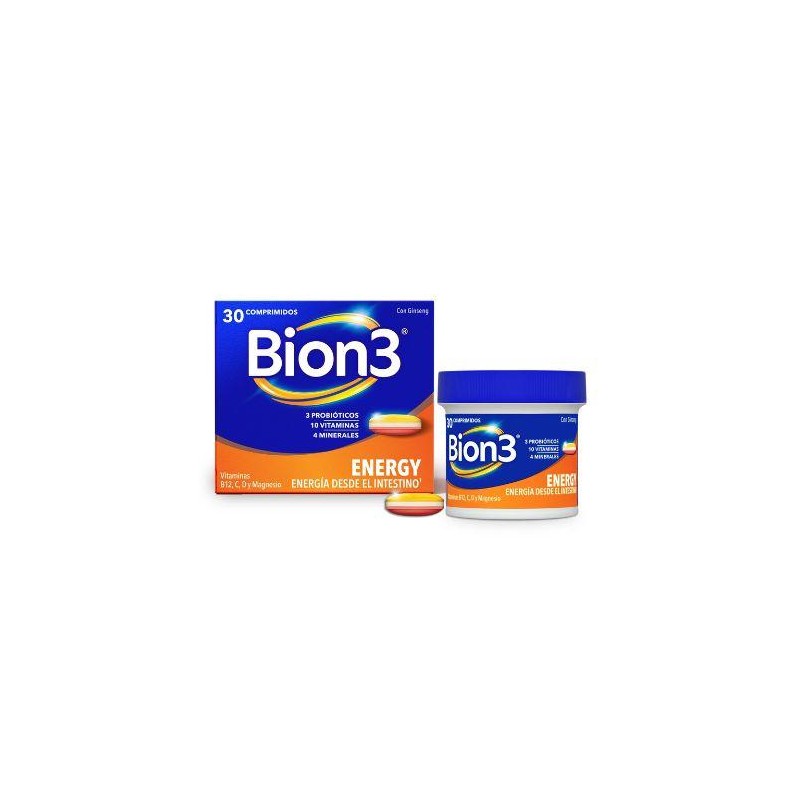 BION 3 ENERGY  30 COMPRIMIDOS