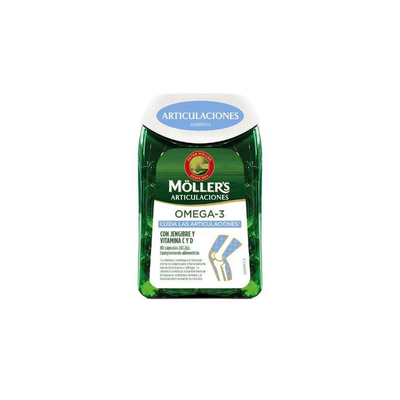 MOLLERS OMEGA-3 ARTICULACIONES 80 CAPS