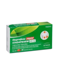 IBUPROFENO RAPID STADAPHARM 400 MG 20 CAPSULAS BLANDAS