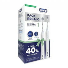 CEPILLO ELECT ORAL B PACK DUPLO LIMP PROFESIONAL 1