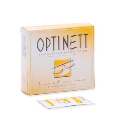 OPTINETT TOALLITAS LIMPIAGAFAS 20 TOALLITAS