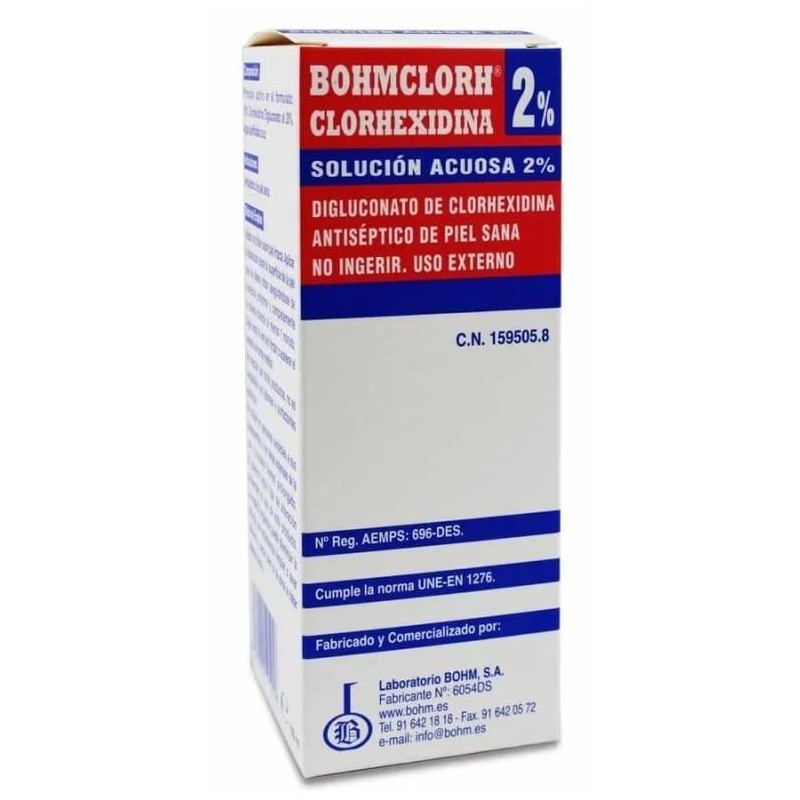 BOHMCLORH CLORHEXIDINA SOL ACUOSA 2% 100 ML