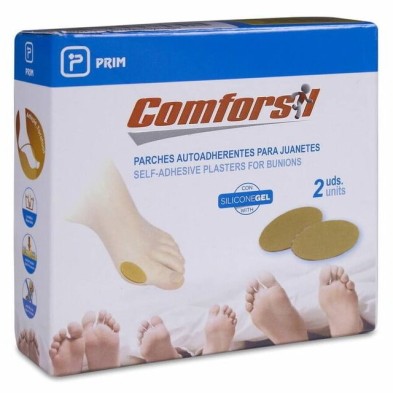COMFORSIL JUANETES PARCHE AUTOADHERENTE 2 U
