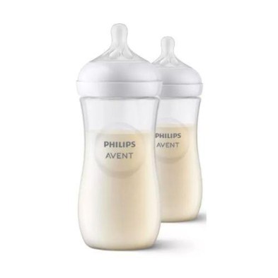 BIBERON PP NATURAL PHILIPS AVENT 330 ML 2 U