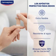 HANSAPLAST TIRAS ADHESIVAS PARA DEDOS APOSITO AD