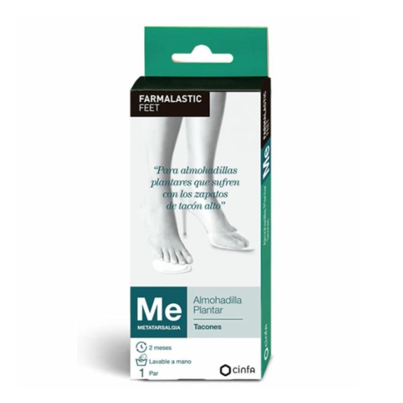 ALMOHADILLA PLANTAR TACONES FARMALASTIC T- UNICA
