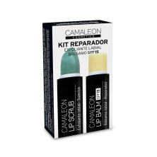 CAMALEON LIP SCRUB MELON + BALSAMO REPARADOR