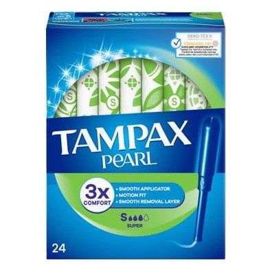 TAMPAX PEARL SUPER 24 U
