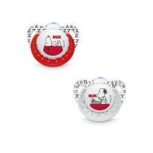 CHUPETE SILICONA NUKETE SNOOPY T-2 / 2 U